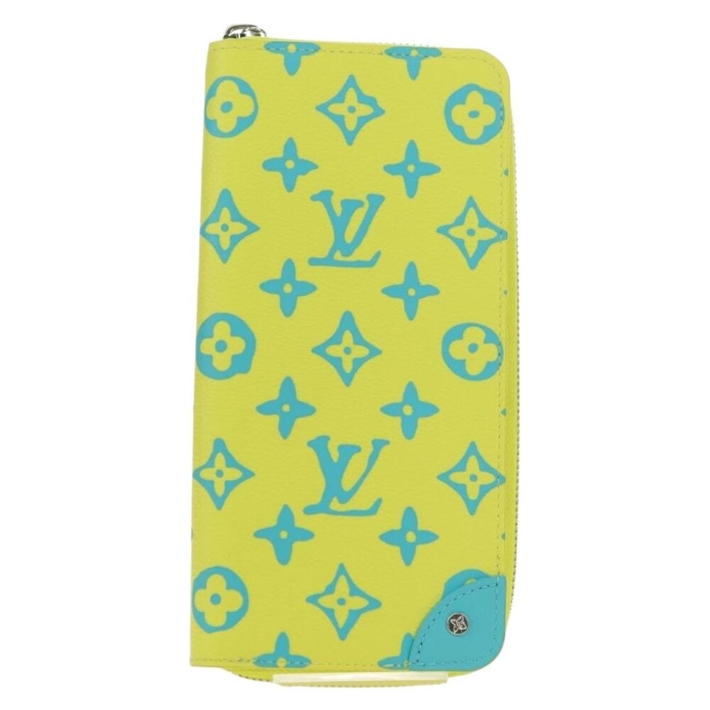 Louis Vuitton Monogram Playground Long Wallet Yellow
